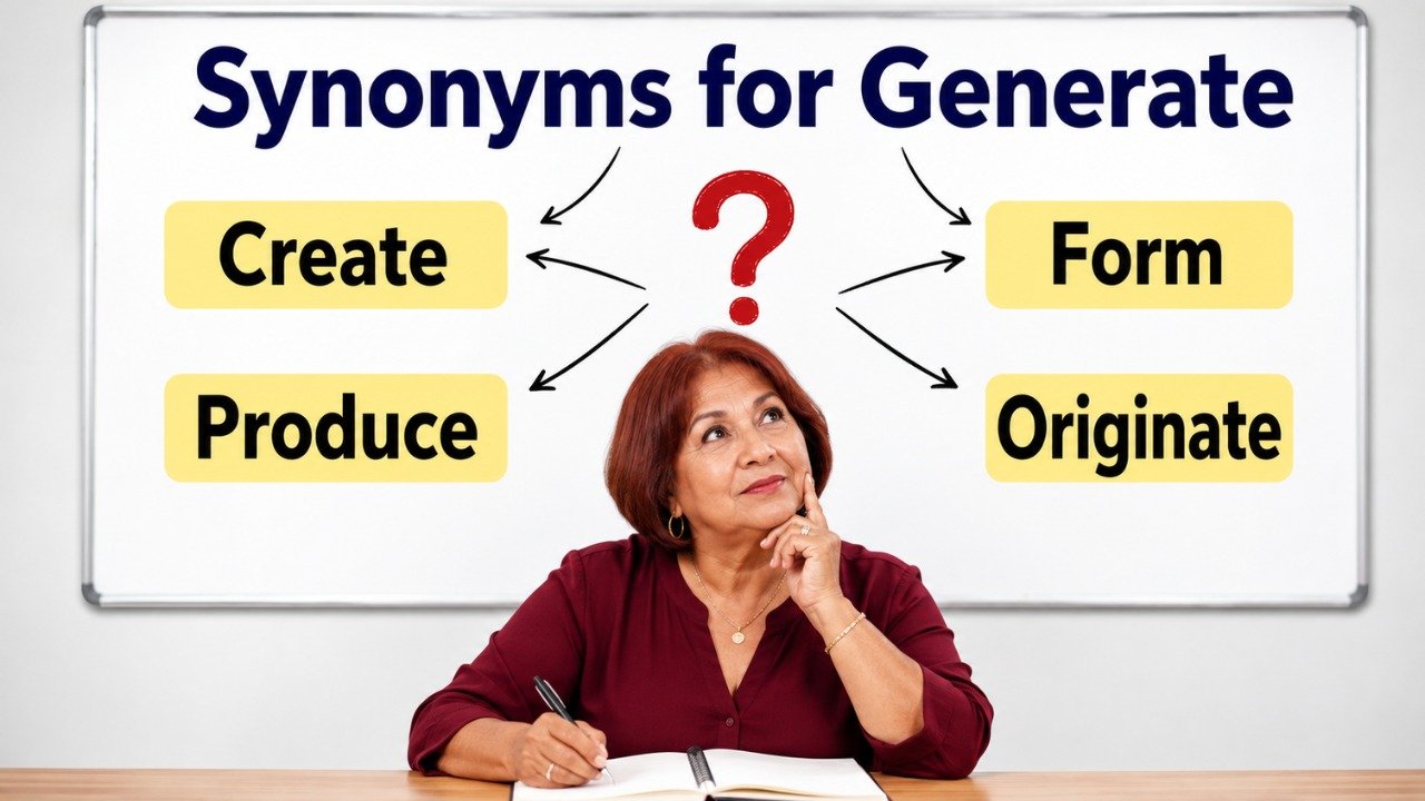 synonyms for generate