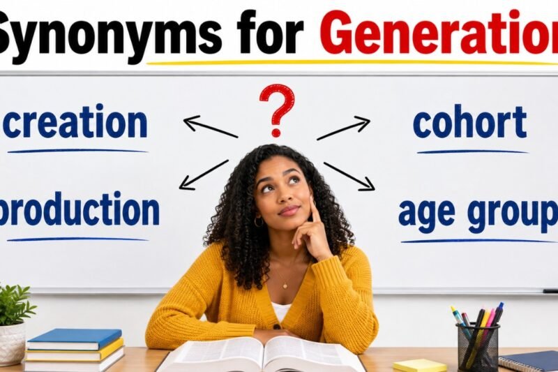 42+ Synonyms for Generation: Meaning, Examples & Best Uses