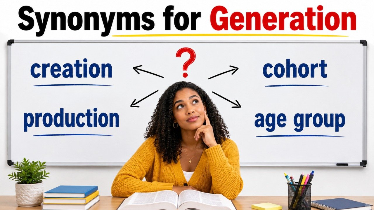 synonyms for generation