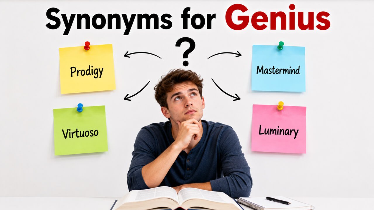 synonyms for genius
