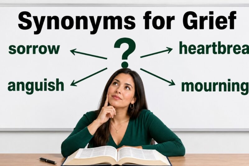 44+ Synonyms for Grief: Meanings, Uses & Word Choices