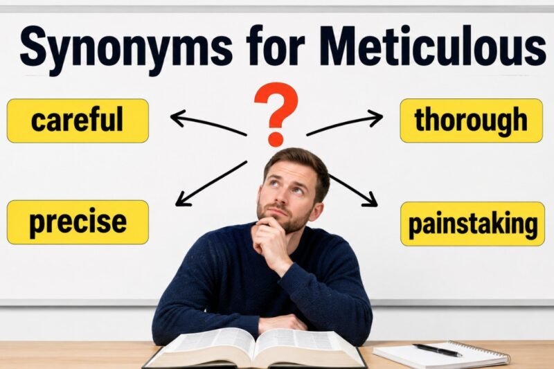 48+ Synonyms for Meticulous: Usage, Context & Examples