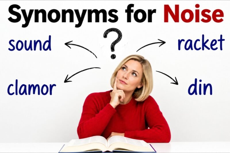 synonyms for noise