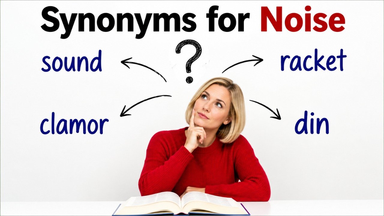 synonyms for noise