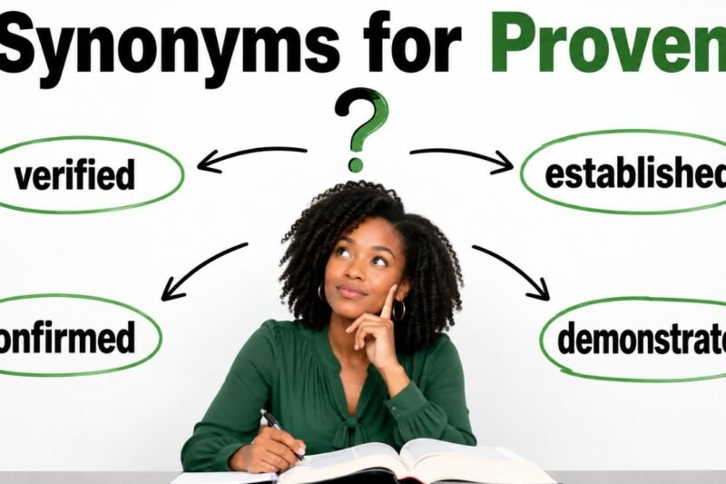 synonyms for proven