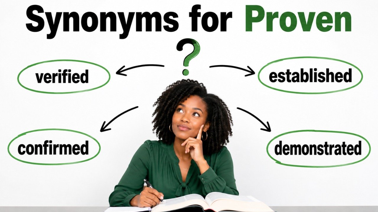 synonyms for proven