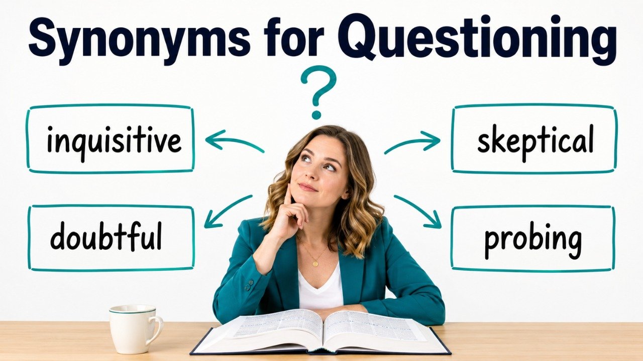 synonyms for questioning