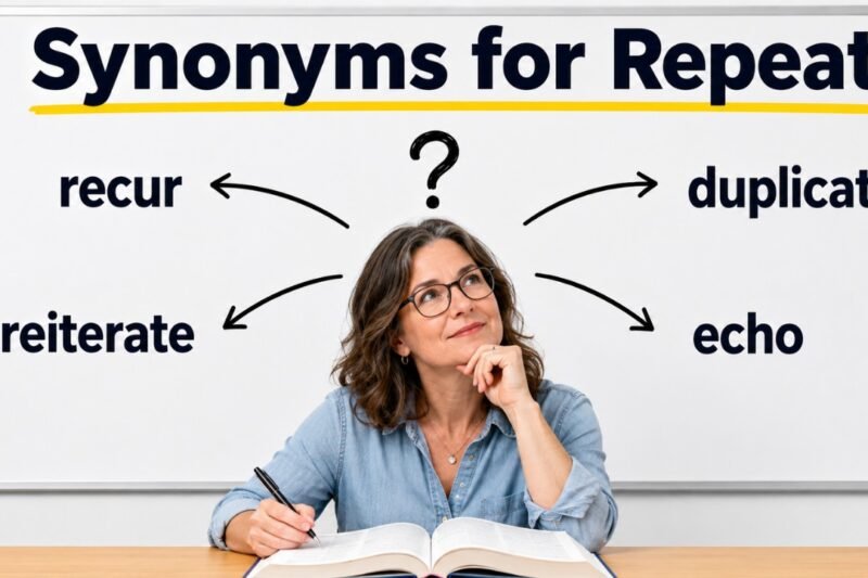 32+ Synonyms for Repeat: Meaning, Examples & Best Uses