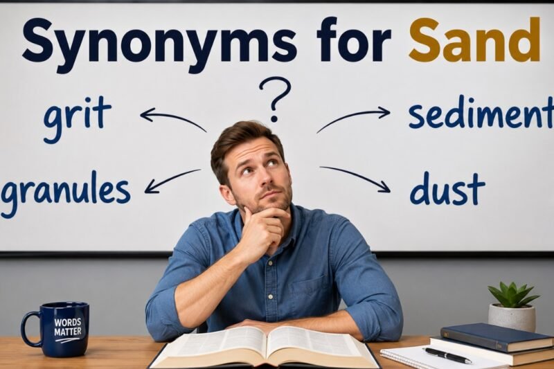 30+ Synonyms for Sand: Meanings, Context & Clear Examples