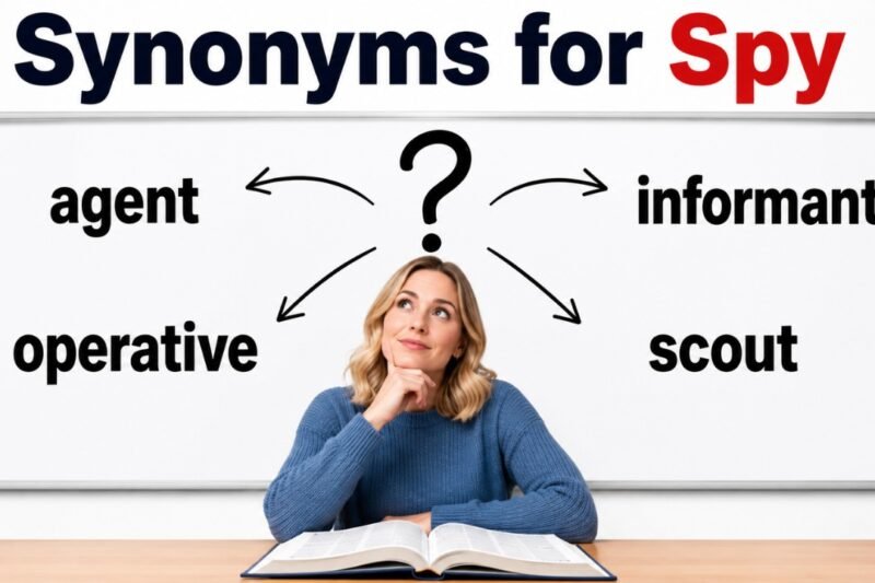 30+ Synonyms for Spy: Meanings, Context & Clear Examples