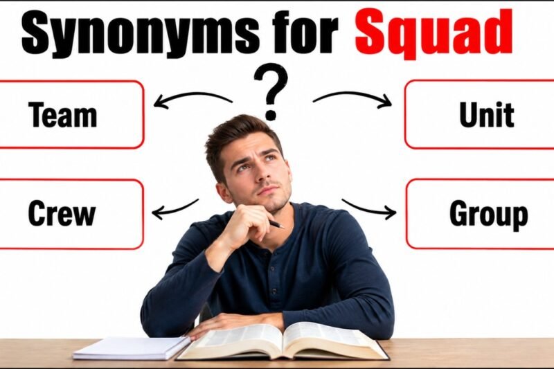 38+ Synonyms for Squad: Strong Word Choices & Examples