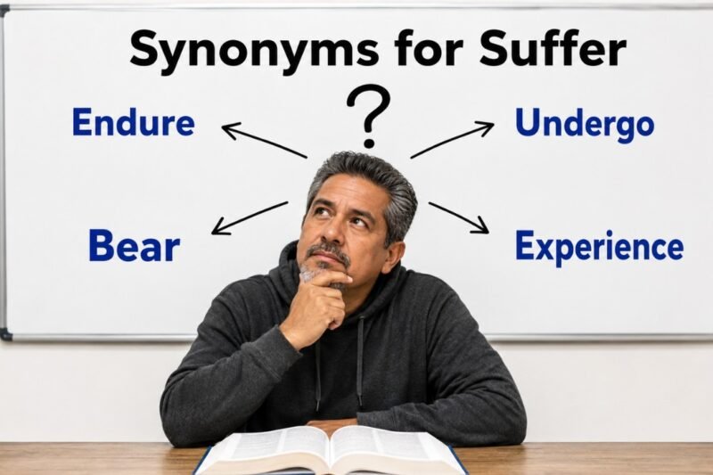 44+ Synonyms for Suffer: Meanings, Uses & Word Choices