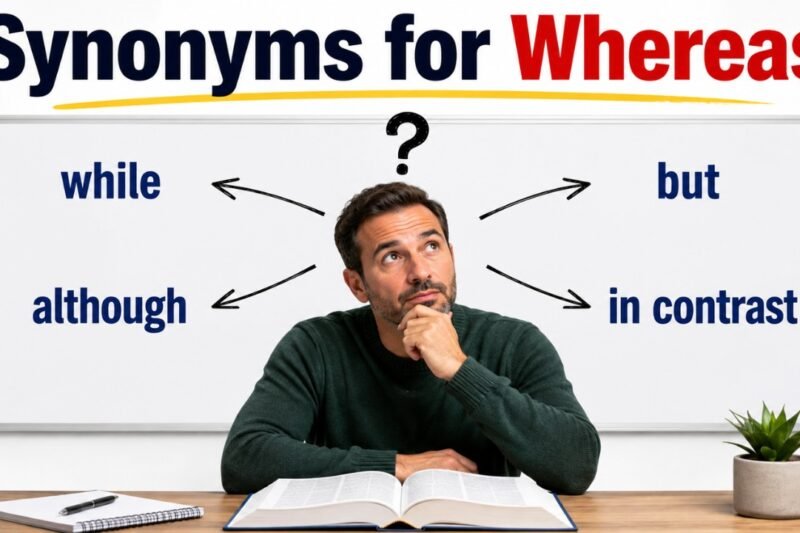 44+ Synonyms for Whereas: Meanings, Uses & Word Choices