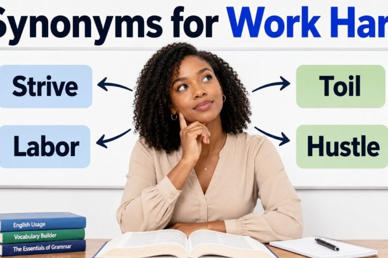 36+ Synonyms for Work Hard: Usage, Context & Examples