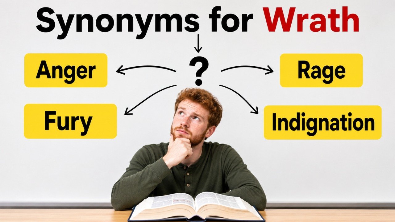 synonyms for wrath